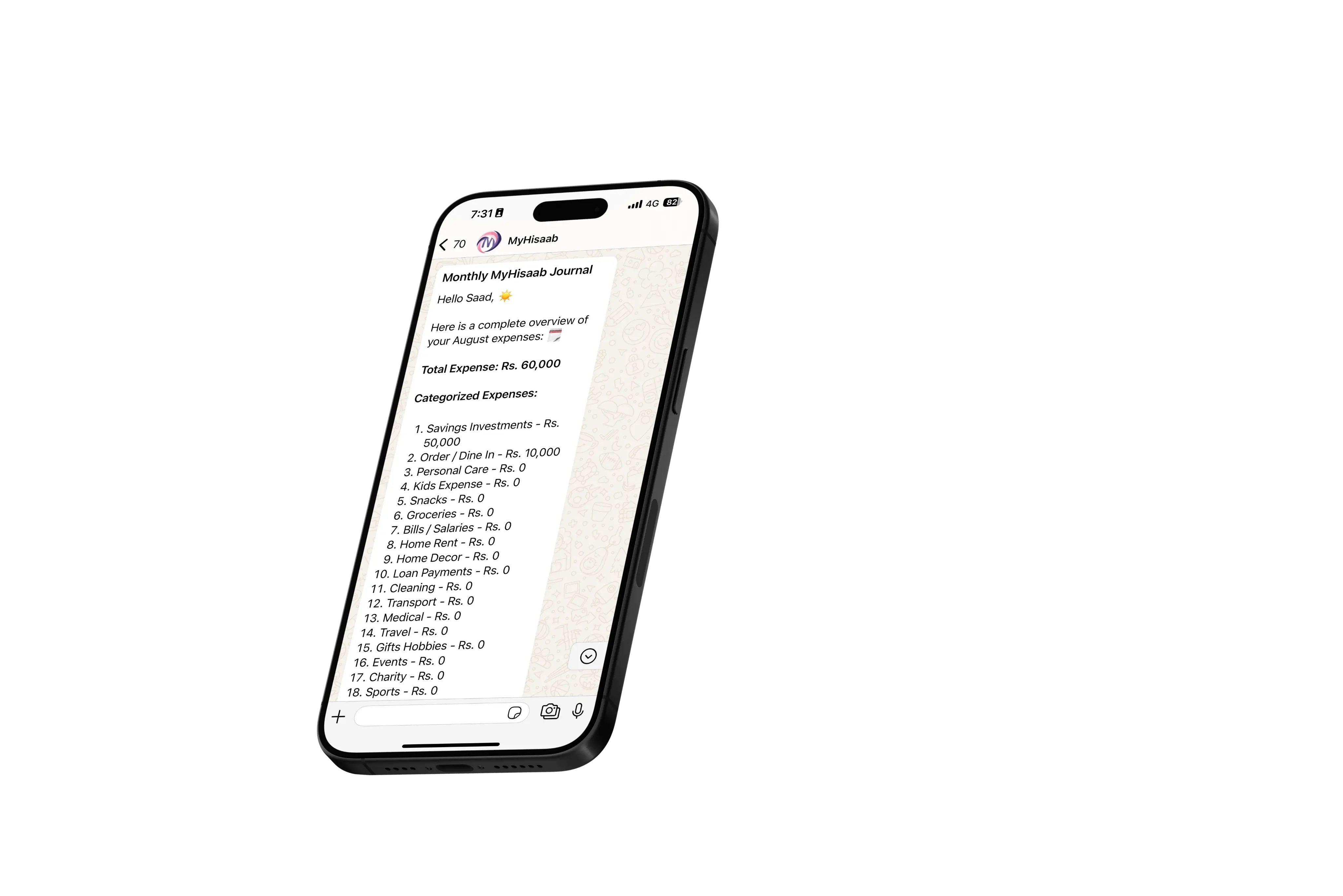 Personalized AI Financial Assistant